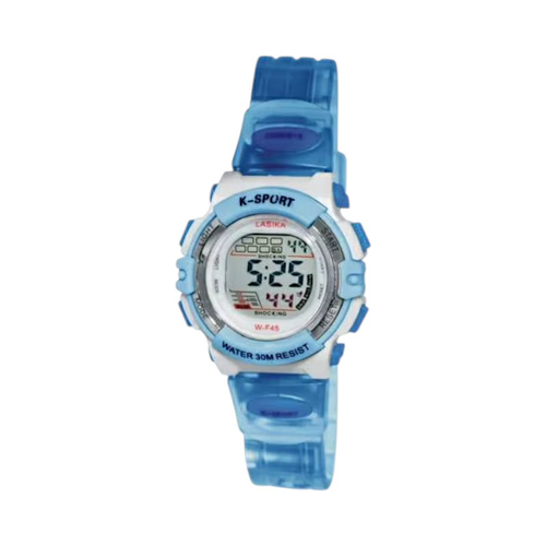 Ψηφιακό ρολόι χειρός - WF45 - Lasika - 115148 - Blue Transparent