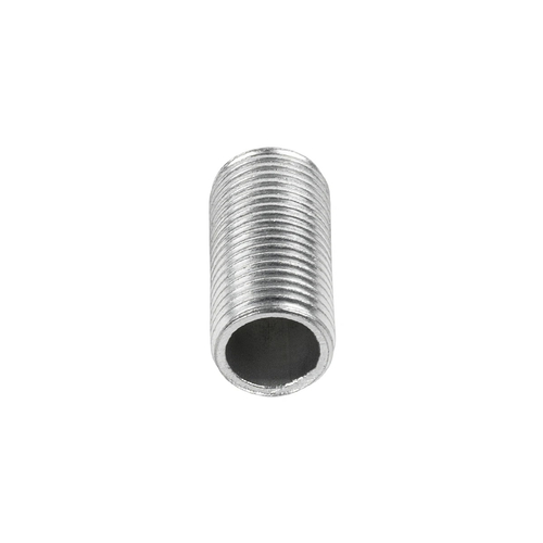 GLOBOSTAR® THREADEDTUBE 77557 Μεταλλικός DIY Σύνδεσμος / Μαστός με M10 Σπείρωμα για Φωτιστικά - Μ2 x Π1 x Υ1cm