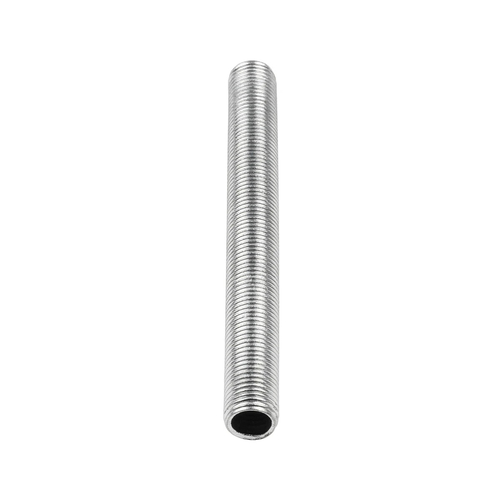 GLOBOSTAR® THREADEDTUBE 77558 Μεταλλικός DIY Σύνδεσμος / Μαστός με M10 Σπείρωμα για Φωτιστικά - Μ8 x Π1 x Υ1cm