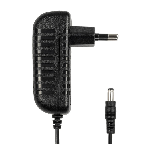 GLOBOSTAR® VOLTIX GLB-107-0002 Τροφοδοτικό/Μετασχηματιστής Class II SELV 24W 2A AC 220-240V σε DC 12V IP20 - Μαύρο Ματ - Μ8 x Π4.2 x Υ2.8cm - 3 Χρόνια Εγγύηση