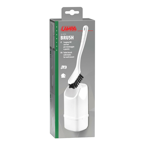 Lampa - Πιγκάλ Καθαρισμού Λεκάνης Πλαστικό Toilet Brush σε Λευκό Χρώμα με Διαστάσεις 79x68x160 mm - 1 Τεμ. (L4070.5)
