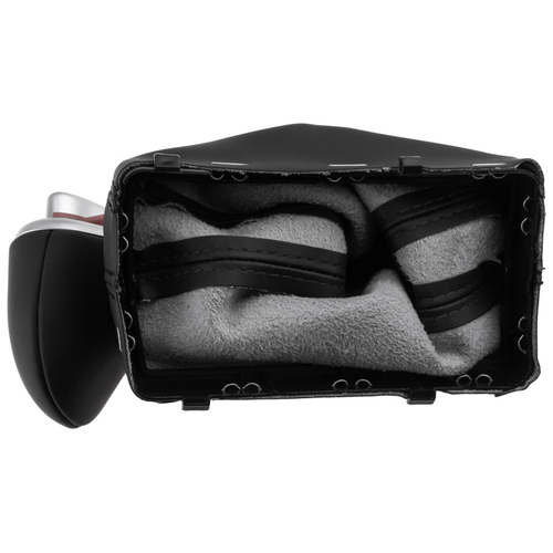 NTY - Πόμολο Ταχυτήτων Αυτόματου με Φούσκα και Πλαίσιο για Audi A3 / A4 B8 / A5 / A6 / Q5 με εργοστασιακή εφαρμογή και αναβαθμισμένη αίσθηση εσωτερικού - 1 Τεμ. (GZB-AU-014)