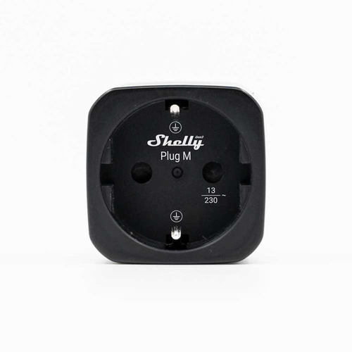 3800238074197 | Shelly Plug M Gen3 2-pack (13A - 3000 W) - Μαύρο