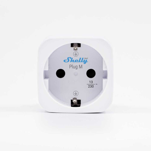 3800238074173 | Shelly Plug M Gen3 2-pack (13A - 3000 W) - Λευκό