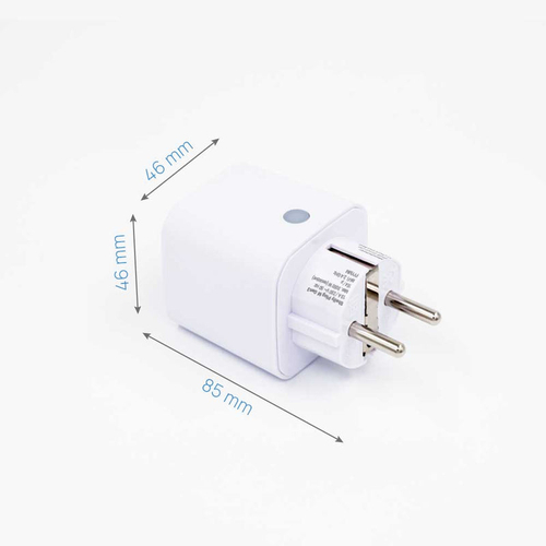 3800238073602 | Shelly Plug M Gen3 (13A - 3000 W) - Λευκό