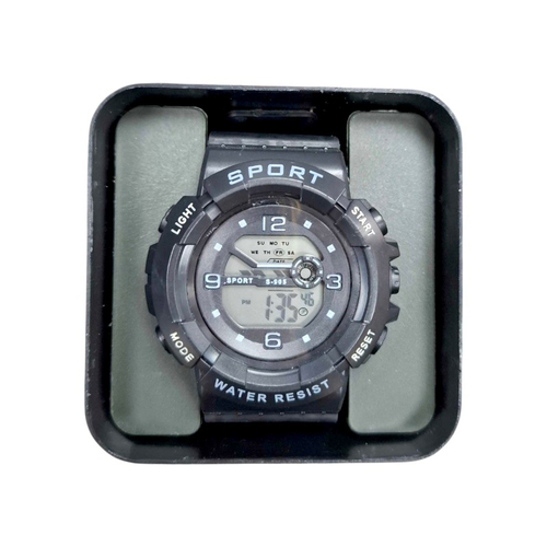 Ψηφιακό ρολόι χειρός - 6859 - 115185 - Black/Black