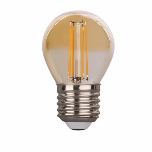 100172 Filament G45 Γλομπάκι LED Ε27 2 Watt Amber Γυαλί (Αντιγραφή)