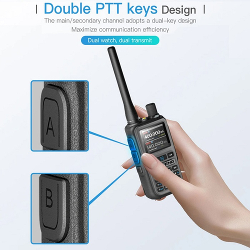 Φορητός πομποδέκτης - UHF/VHF - 5R MINI - Baofeng - 103159 - Black