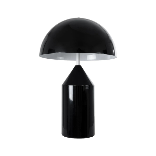 kelvo® URANUS KLV-101-0371 Επιτραπέζιο Φωτιστικό Πορτατίφ για 2 Λάμπες με Ντουί E27 AC 220-240V IP20 - Μαύρο Ματ - Μ35 x Π35 x Υ54cm
