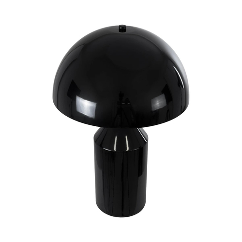 kelvo® URANUS KLV-101-0371 Επιτραπέζιο Φωτιστικό Πορτατίφ για 2 Λάμπες με Ντουί E27 AC 220-240V IP20 - Μαύρο Ματ - Μ35 x Π35 x Υ54cm