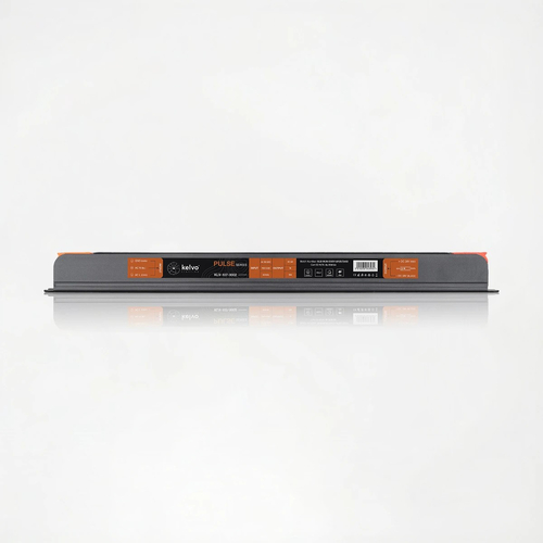 kelvo® PULSE KLV-107-0002 Ultra Slim Τροφοδοτικό/Μετασχηματιστής Class I PELV 75W 3A AC 220-240V σε DC 24V IP20 - Γκρι Ανθρακί Ματ - Μ23 x Π1.9 x Υ2cm - 5 Χρόνια Εγγύηση