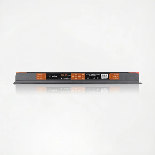kelvo® PULSE KLV-107-0003 Ultra Slim Τροφοδοτικό/Μετασχηματιστής Class I PELV 100W 4.1A AC 220-240V σε DC 24V IP20 - Γκρι Ανθρακί Ματ - Μ23 x Π2.6 x Υ2.4cm - 5 Χρόνια Εγγύηση