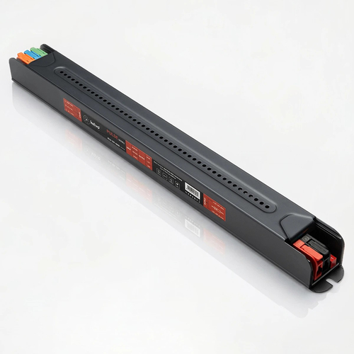 kelvo® PULSE KLV-107-0005 Ultra Slim Τροφοδοτικό/Μετασχηματιστής Class I PELV 200W 8.3A AC 220-240V σε DC 24V IP20 - Γκρι Ανθρακί Ματ - Μ28 x Π2.6 x Υ2.4cm - 5 Χρόνια Εγγύηση