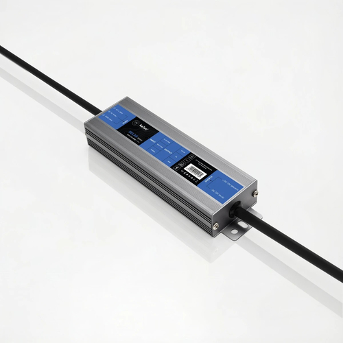 kelvo® SELAS KLV-107-0022 Τροφοδοτικό/Μετασχηματιστής Class I PELV 60W 5A AC 220-240V σε DC 12V Αδιάβροχο IP67 - Γκρι Ανθρακί Ματ - Μ15.8 x Π4.3 x Υ2.3cm - 5 Χρόνια Εγγύηση