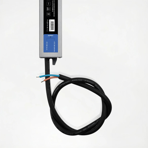 kelvo® SELAS KLV-107-0030 Τροφοδοτικό/Μετασχηματιστής Class II SELV 36W 1.5A AC 220-240V σε DC 24V Αδιάβροχο IP67 - Γκρι Ανθρακί Ματ - Μ22 x Π3 x Υ2cm - 5 Χρόνια Εγγύηση