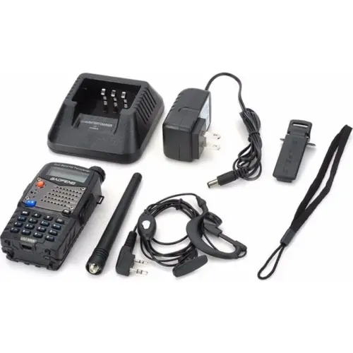 Φορητός πομποδέκτης - UHF/VHF - 5.8W - UV-5RA  - Baofeng - 463015