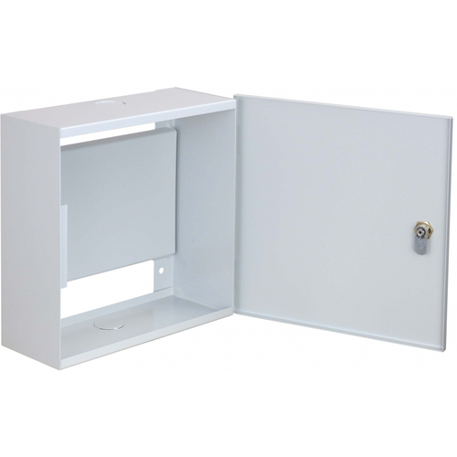 BOX04 ΜΕΤΑΛΛΙΚΟ ΚΟΥΤΙ 30Χ30Χ12 ΜΕ ΚΛΕΙΔΑΡΙΑ - BOX04