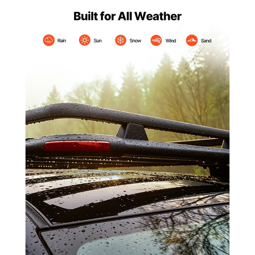 Καλάθι Αποσκευών VEVOR Roof Rack, 1626 x 990 x 115 mm, Βαρέως Τύπου Καλάθι Μεταφοράς Οροφής με Επέκταση, Χωρητικότητα 90,72 kg, Θήκη Αποσκευών Αυτοκινήτου για Όλες τις Καιρικές Συνθήκες, Κατάλληλη για SUV, Φορτηγά, Οχήματα, Pick-ups