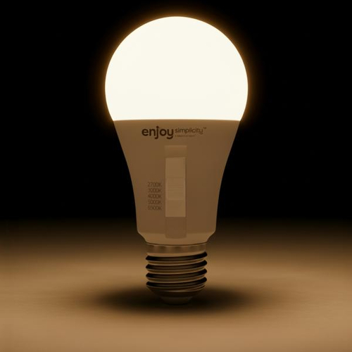 EL903003 | EL903003 | LED SMD A60 5CCT dip switch|13.5W (=100w)|1521lm|E27|2700k-3000k-4000k-5000k-6500k| {enjoysimplicity}™