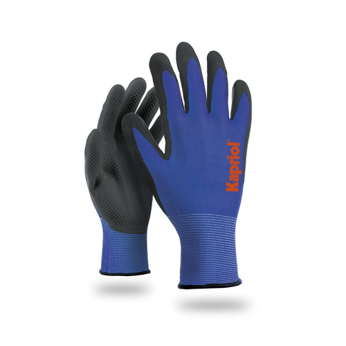 Γάντι εργασίας POWER GRIP latex μπλε Νο10 / 28012