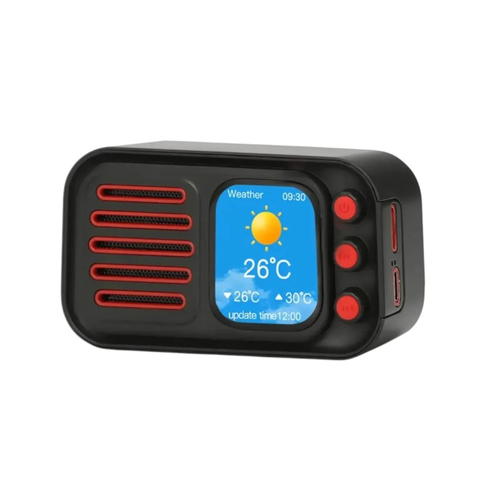 Ασύρματο ηχείο Bluetooth με οθόνη - WS-501 - 811788 - Black