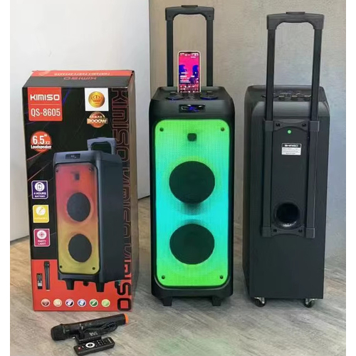 Φορητό ηχείο subwoofer με μικρόφωνο Karaoke - QS-8605 - 813157