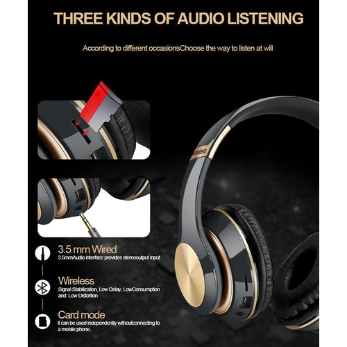Ασύρματα ακουστικά - Headphones - Τ5 - 540054 - Dark Blue