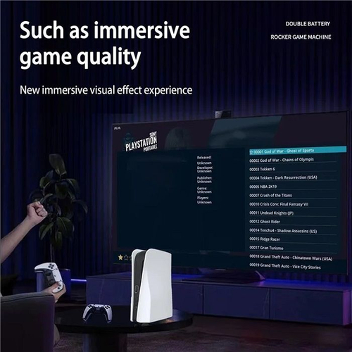 Κονσόλα παιχνιδιών με 2 χειριστήρια - Q10 128G - 912324