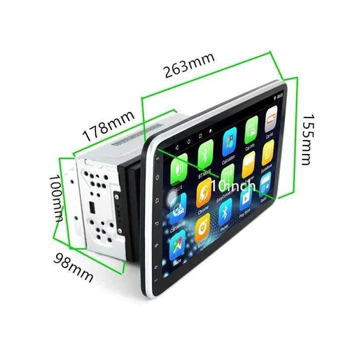Ηχοσύστημα αυτοκινήτου 2DIN - 1088A - 10" - 2+32G - Android - 000566