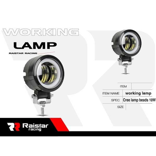 Προβολέας μοτοσυκλέτας LED - 10W - R-D12801-R2 - 310585