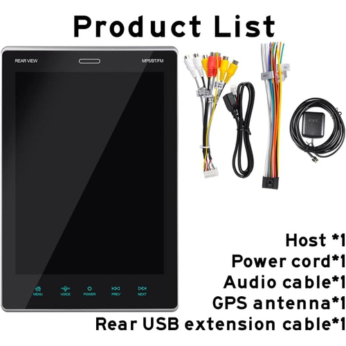 Ηχοσύστημα αυτοκινήτου 2DIN - 9520A - 9.5" - 2+32G - Android - 000568