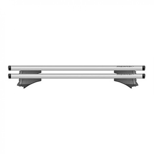 MENABO ΜΠΑΡΕΣ ΟΡΟΦΗΣ ΑΛΟΥΜΙΝΙΟΥ BLADE M SILVER 118 cm ΜΕ ΑΚΡΑ ALFA HIGH ΓΙΑ Citroen C4 Cactus 5 doors 2018>2020 ΜΕ FLUSH RAILS - 2 ΤΕΜ. (12920/MB)