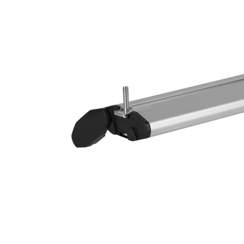 MENABO ΜΠΑΡΕΣ ΟΡΟΦΗΣ ΑΛΟΥΜΙΝΙΟΥ BLADE L SILVER 127 cm ΜΕ ΑΚΡΑ GAMMA FLAT ΓΙΑ EVO Evo 7 5 doors 2024> ΜΕ FLUSH RAILS - 2 ΤΕΜ. (14070/MB)