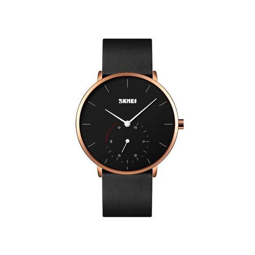 Αναλογικό ρολόι χειρός - Skmei - 9213 - Black/Gold
