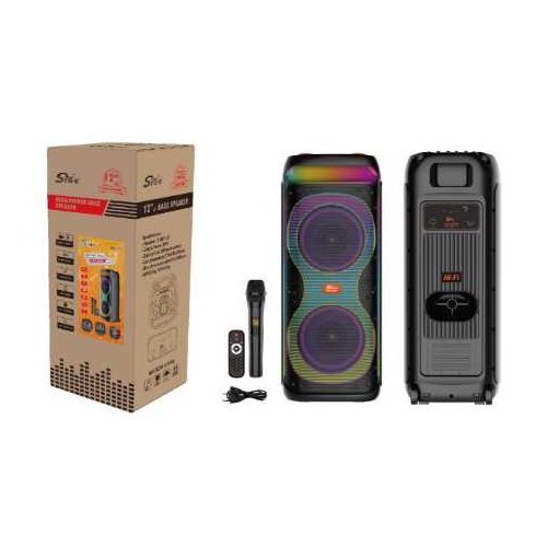Φορητό ηχείο subwoofer με μικρόφωνο Karaoke - ZQS12215 - 160088
