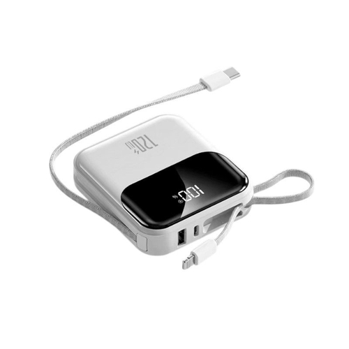 Powerbank Mini - Fast Charge - 10.000mah - DX337 - 813669 - White