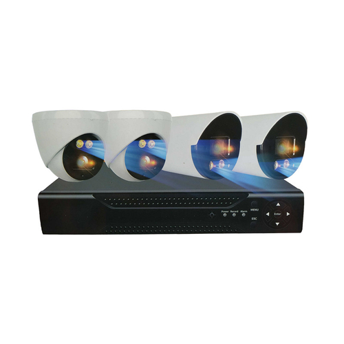 Καταγραφικό δικτύου με 4 κάμερες - CCTV Security Recording System - POE - 080074