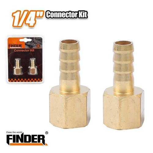 Σετ ταχυσύνδεσμοι για αεροσυμπιεστή - FXZ-001 - 2pcs - 8.5 - 1/4 - Finder - 194107