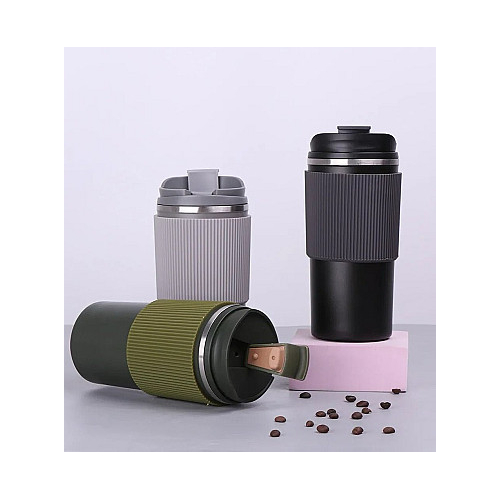 Φορητό παγούρι-θερμός - 500ml - 413388 - Dark Green