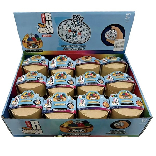 Παιχνίδι Squishy Dumpling Antistress φατσούλα με φωτισμό - 8.5cm - Πακέτο 12 τεμαχίων - 884983