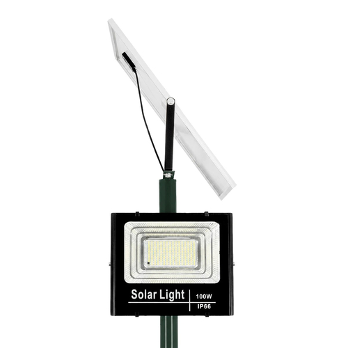 GLOBOSTAR® HELIOS-280 GLB-000-0006 Μεταλλικός Γαλβανισμένος Στύλος Φωτισμού για Φωτοβολταϊκό Προβολέα Εξωτερικού Χώρου - RAL 6009 Κυπαρίσσι Ματ - Μ35 × Π25 × Υ280cm