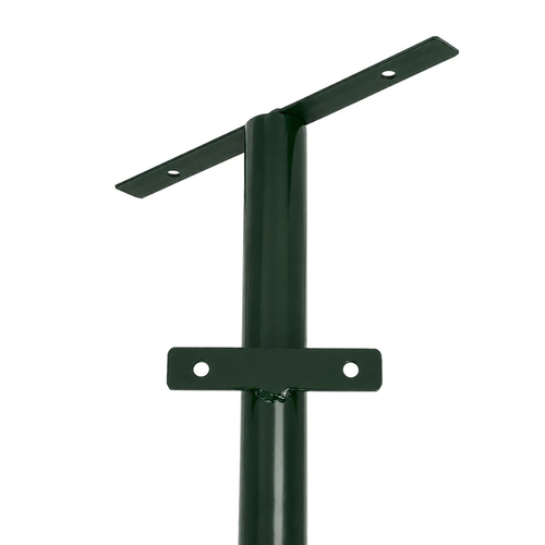 GLOBOSTAR® HELIOS-280 GLB-000-0006 Μεταλλικός Γαλβανισμένος Στύλος Φωτισμού για Φωτοβολταϊκό Προβολέα Εξωτερικού Χώρου - RAL 6009 Κυπαρίσσι Ματ - Μ35 × Π25 × Υ280cm