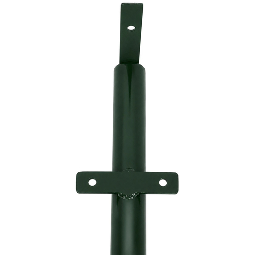 GLOBOSTAR® HELIOS-280 GLB-000-0006 Μεταλλικός Γαλβανισμένος Στύλος Φωτισμού για Φωτοβολταϊκό Προβολέα Εξωτερικού Χώρου - RAL 6009 Κυπαρίσσι Ματ - Μ35 × Π25 × Υ280cm