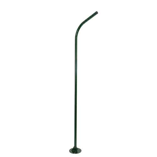 GLOBOSTAR® URBANO-280 GLB-000-0012 Μεταλλικός Γαλβανισμένος Στύλος Φωτισμού για Φωτοβολταϊκό Φωτιστικό Δρόμου Εξωτερικού Χώρου - RAL 6009 Κυπαρίσσι Ματ - Μ84 x Π25 x Υ280cm