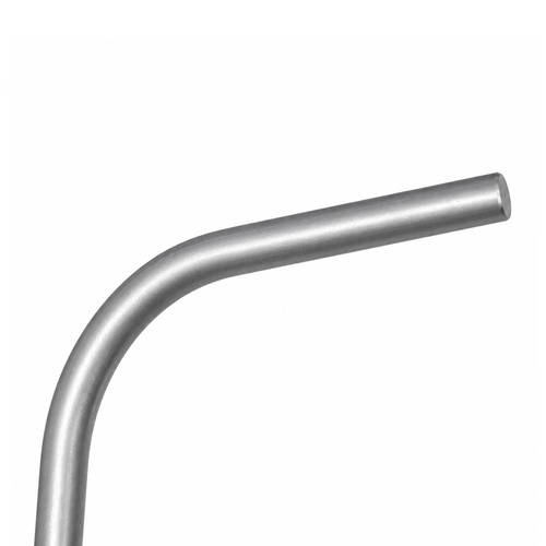 GLOBOSTAR® URBANO-280 GLB-000-0007 Μεταλλικός Γαλβανισμένος Στύλος Φωτισμού για Φωτοβολταϊκό Φωτιστικό Δρόμου Εξωτερικού Χώρου - Ασημί Γαλβανιζέ - Μ84 x Π25 x Υ280cm