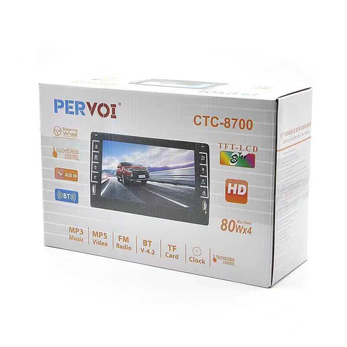 Ηχοσύστημα αυτοκινήτου 2DIN - CTC-8700 - 8'' - MP5 - 003300