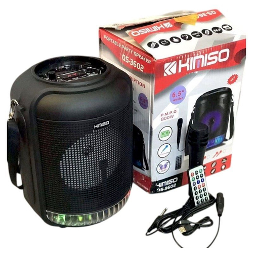 Φορητό ηχείο subwoofer με μικρόφωνο Karaoke - QS-3602 - 260691