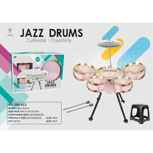 Παιδικό σετ Drums - Jazz Drum - 586-413 - 233090