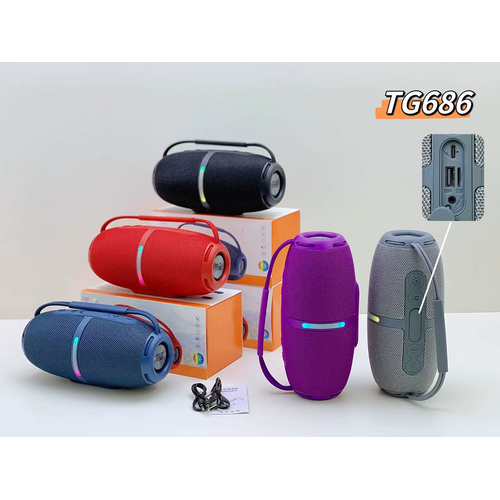 Ασύρματο ηχείο Bluetooth - TG-686 - 481352 - Red