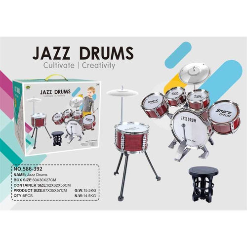 Παιδικό σετ Drums - Jazz Drums - 586-392 - 233086